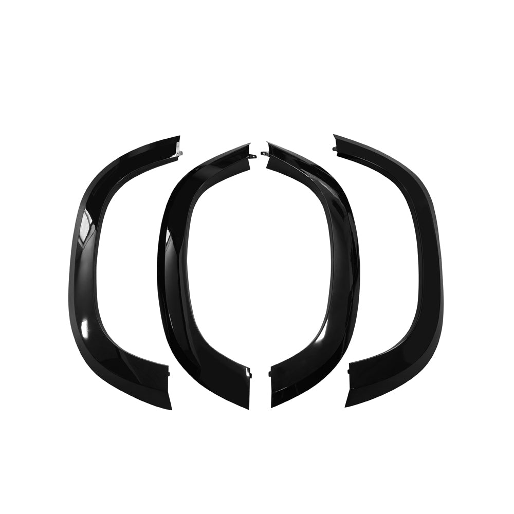 LAND ROVER DEFENDER L663 90 GLOSS BLACK WIDE ARCH FENDERS (2020+)