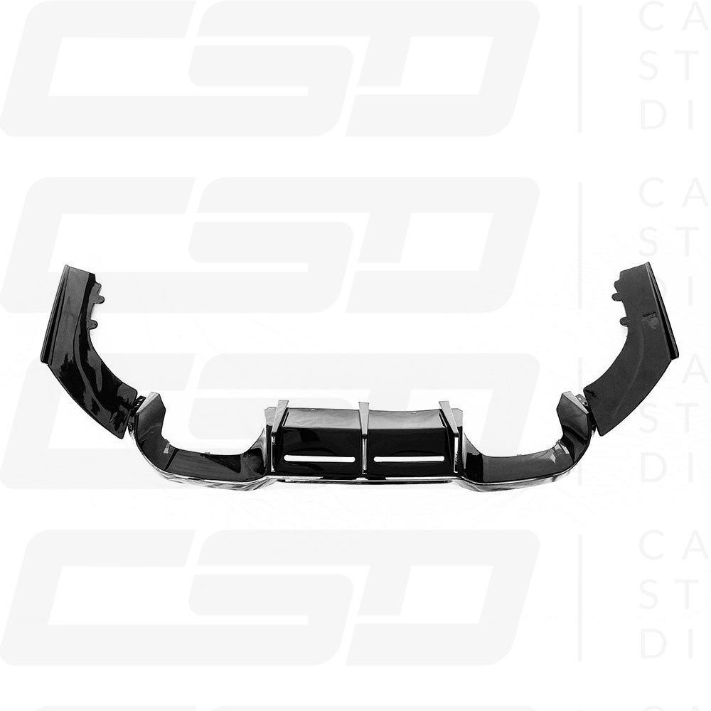 BMW F87 M2 & M2C GLOSS BLACK REAR DIFFUSER (2016-2022)