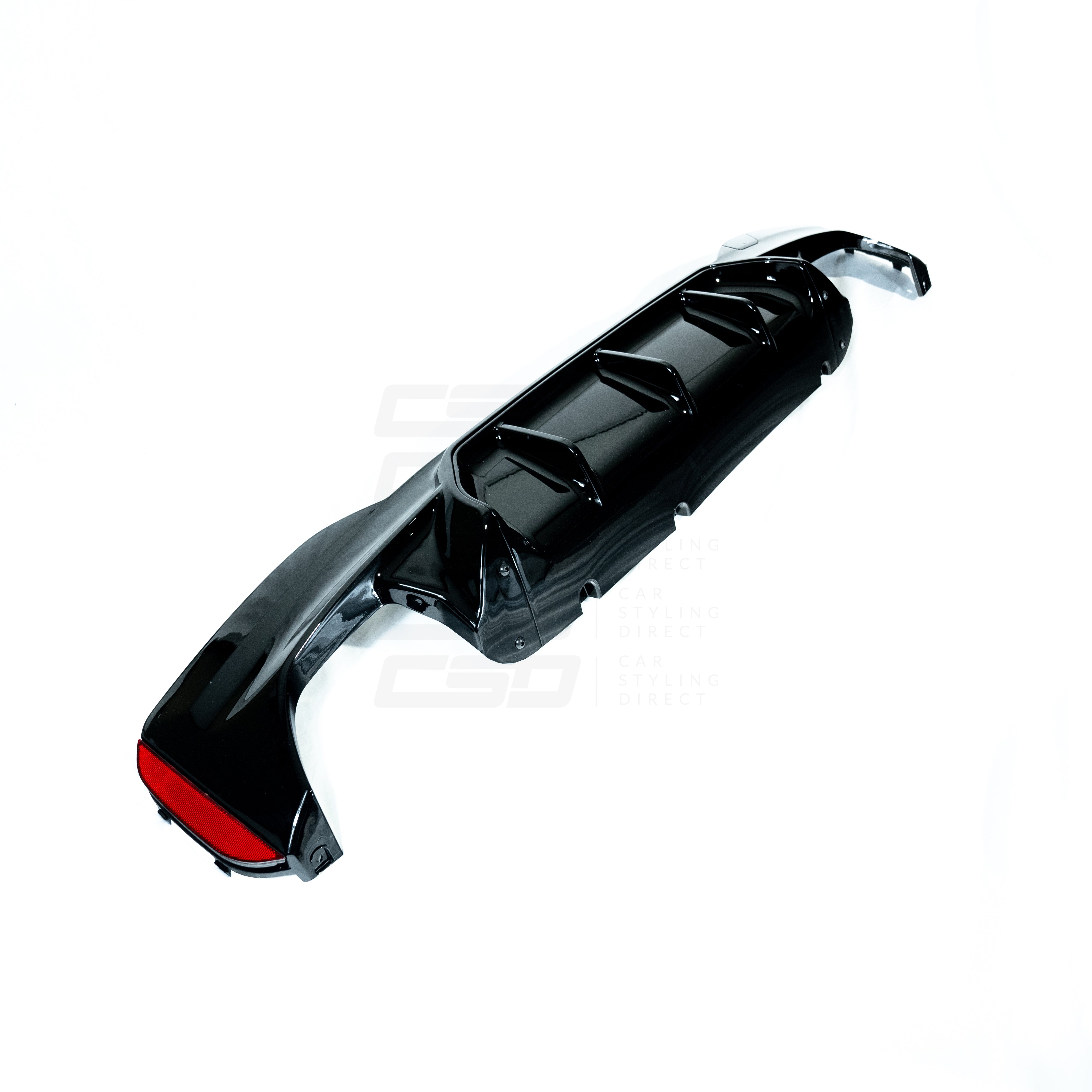 BMW 5 SERIES G30/G31 M5 STYLE GLOSS BLACK DIFFUSER (2017+)