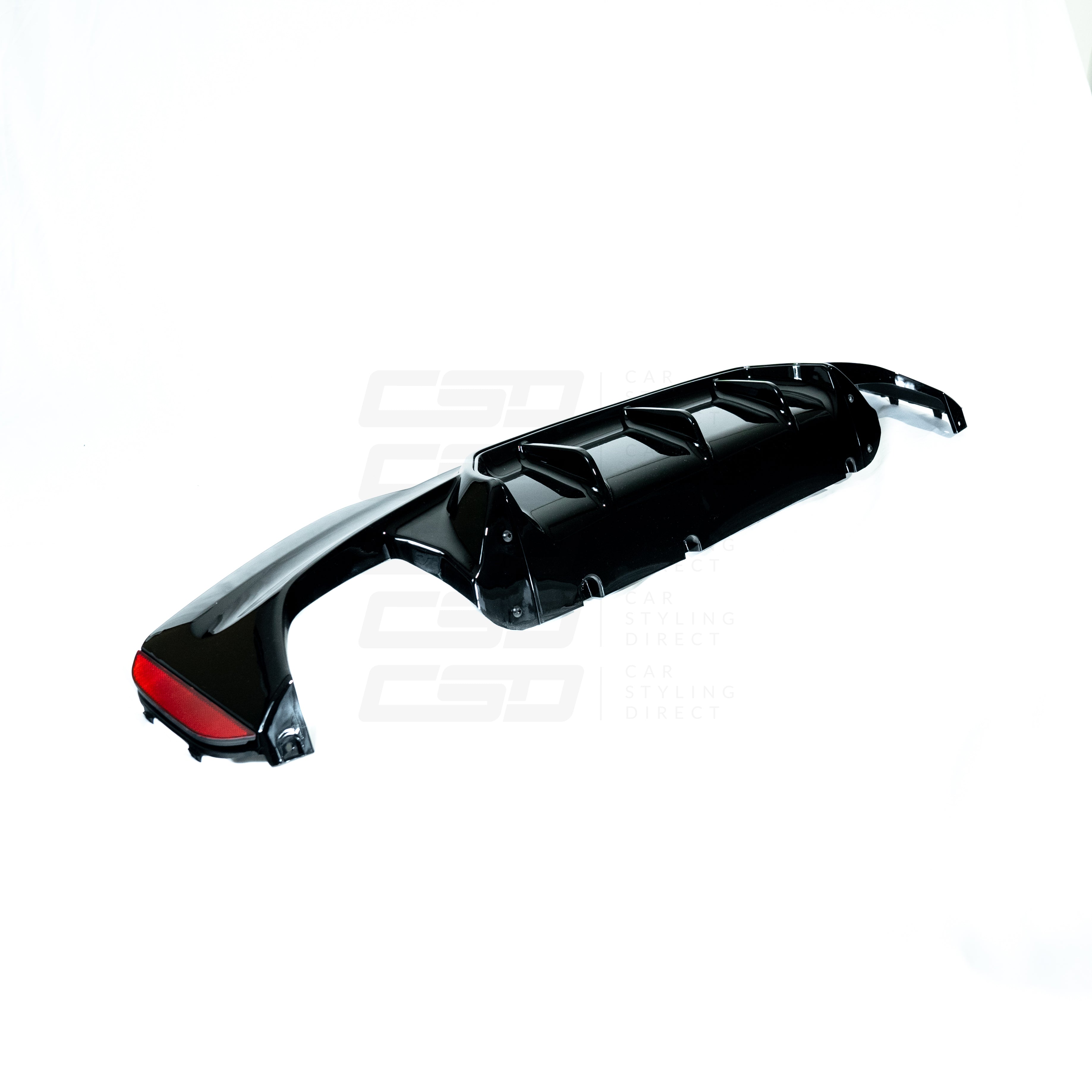 BMW 5 SERIES G30/G31 M5 STYLE GLOSS BLACK DIFFUSER (2017+)