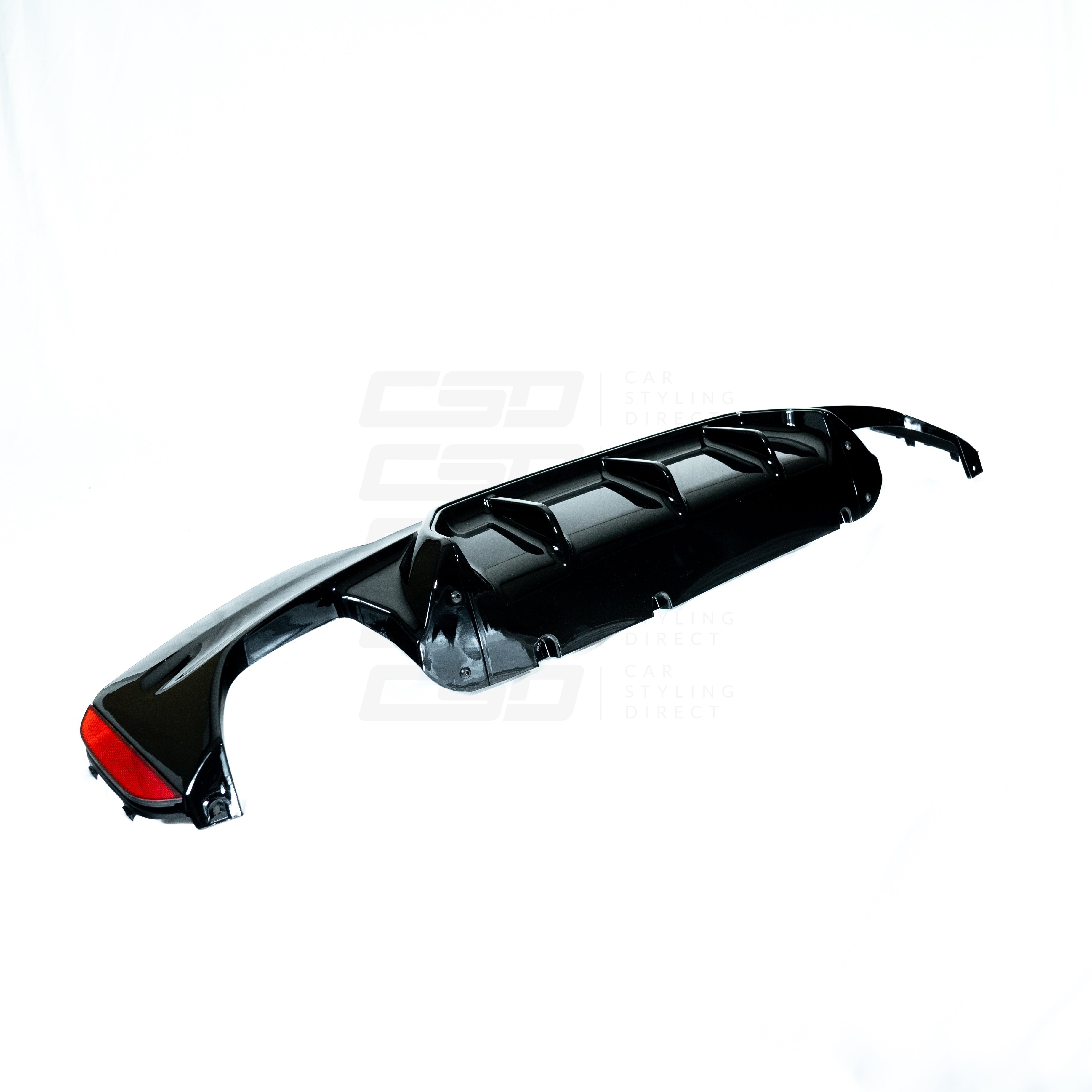 BMW 5 SERIES G30/G31 M5 STYLE GLOSS BLACK DIFFUSER (2017+)