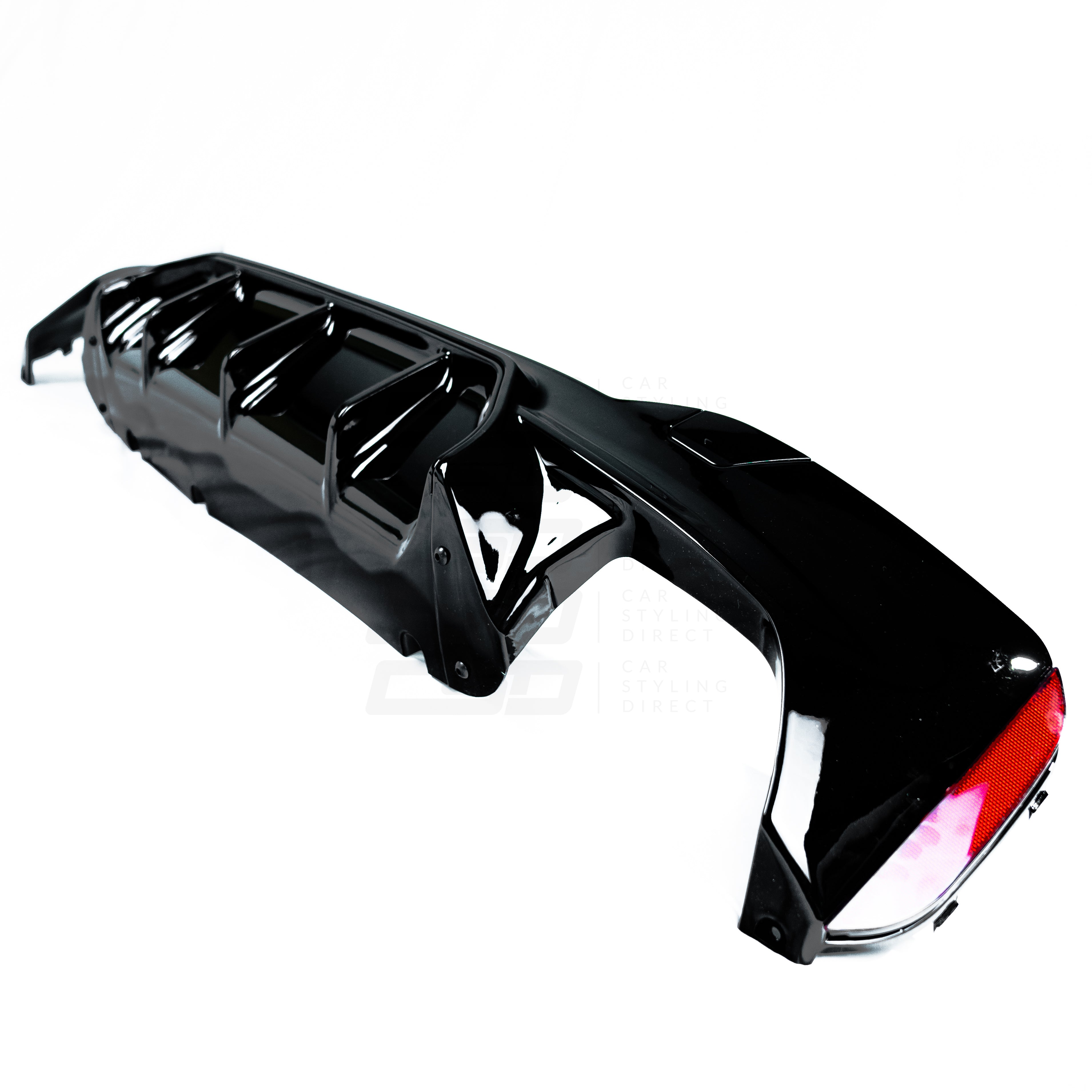 BMW 5 SERIES G30/G31 M5 STYLE GLOSS BLACK DIFFUSER (2017+)