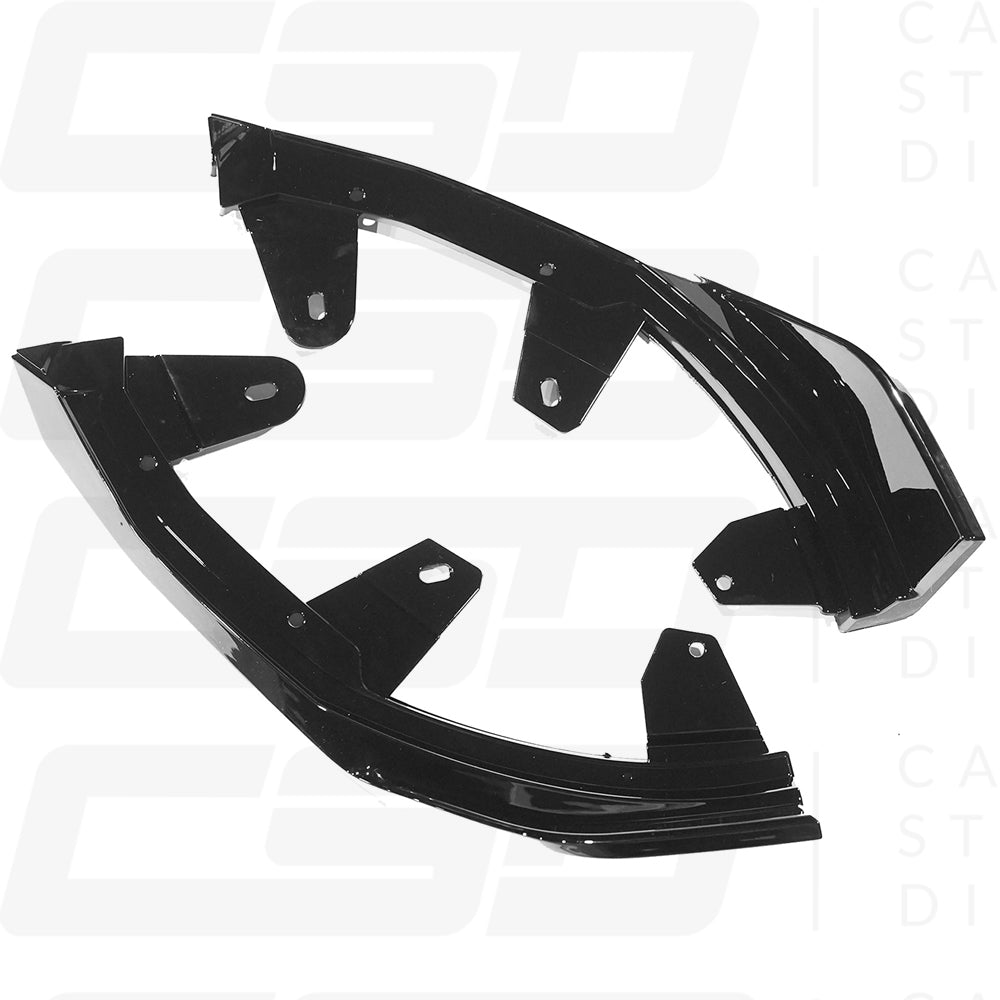 BMW G42 2 SERIES MP STYLE GLOSS BLACK SPLITTER (2022+)