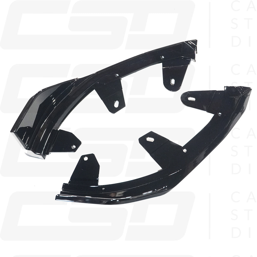 BMW G42 2 SERIES MP STYLE GLOSS BLACK SPLITTER (2022+)