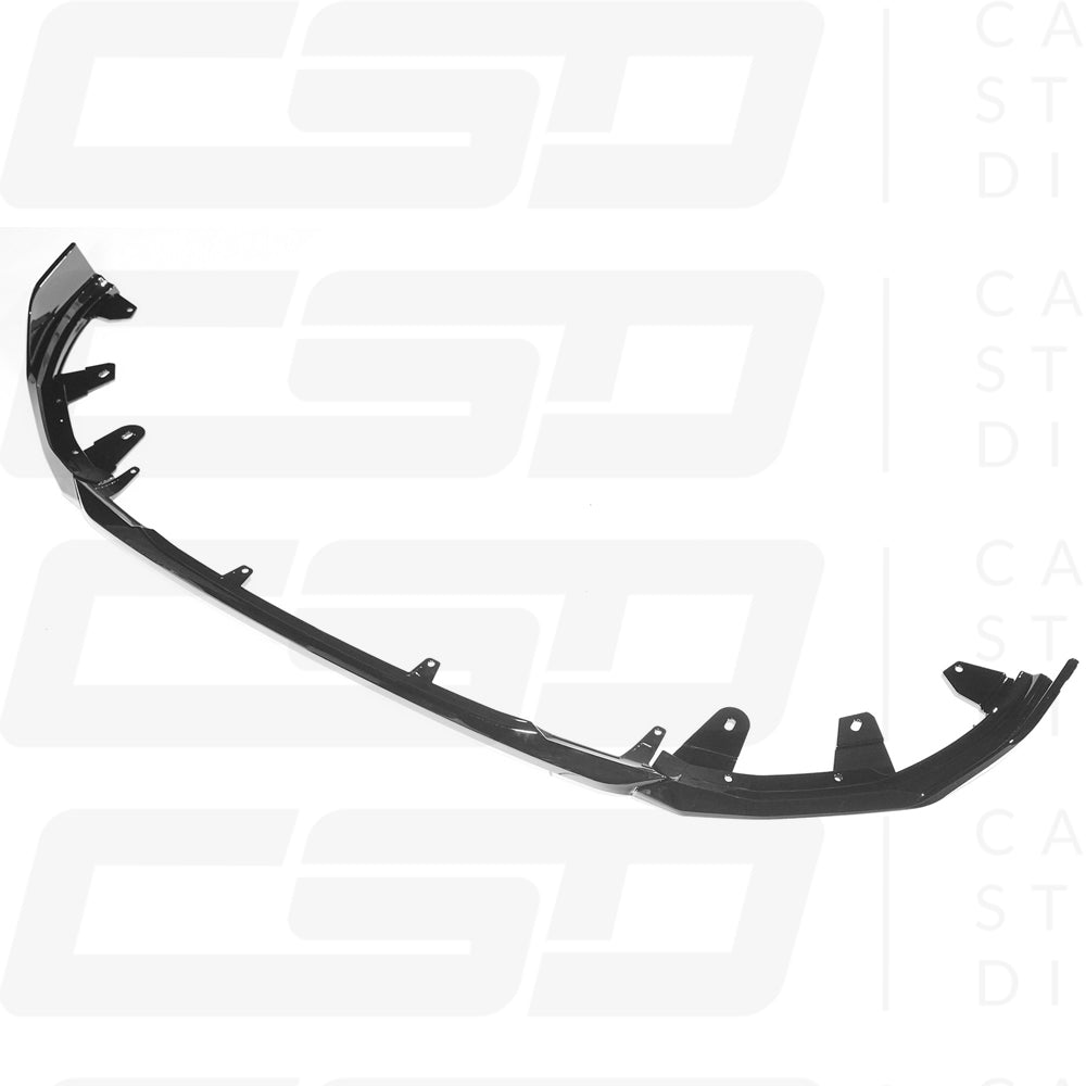 BMW G42 2 SERIES MP STYLE GLOSS BLACK SPLITTER (2022+)