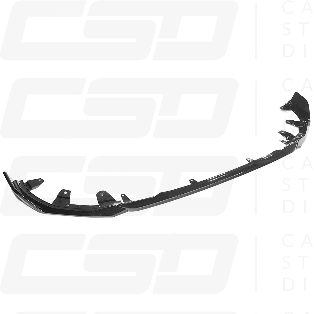 BMW G42 2 SERIES MP STYLE GLOSS BLACK SPLITTER (2022+)