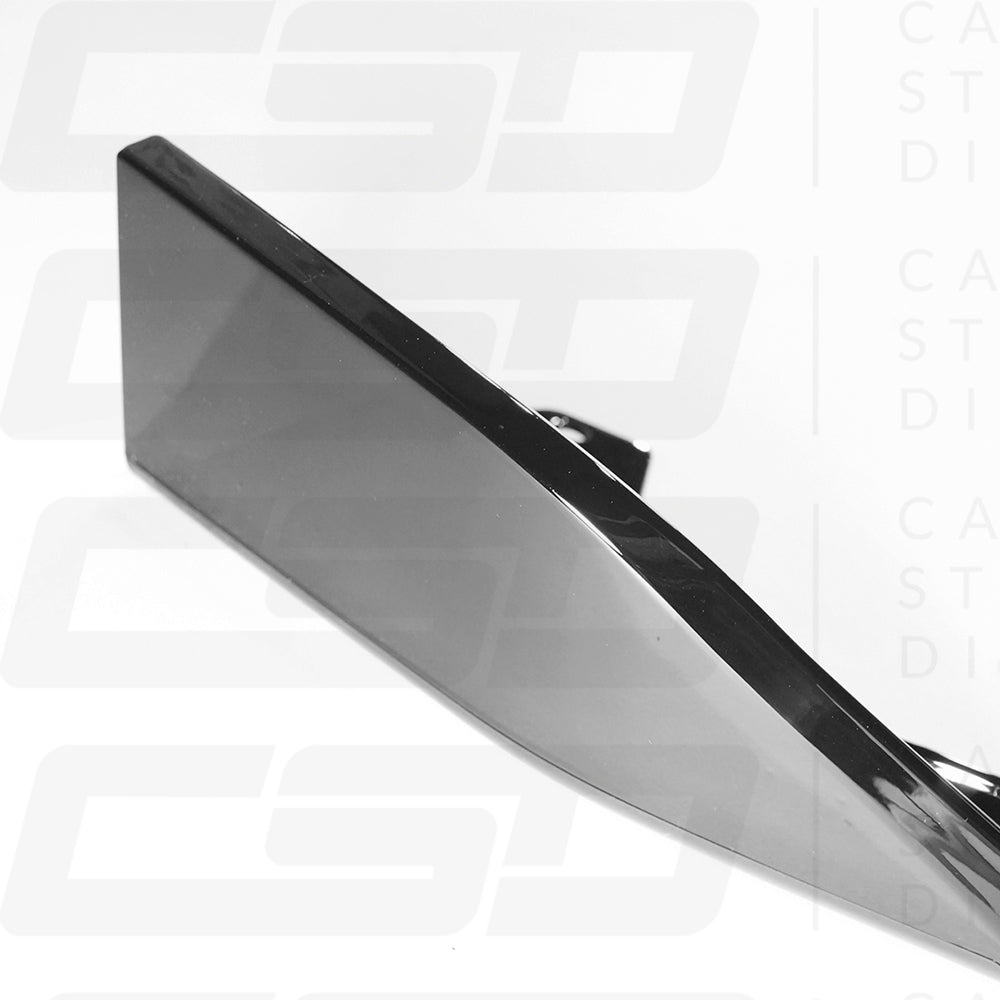 BMW G42 2 SERIES MP STYLE GLOSS BLACK SPLITTER (2022+)