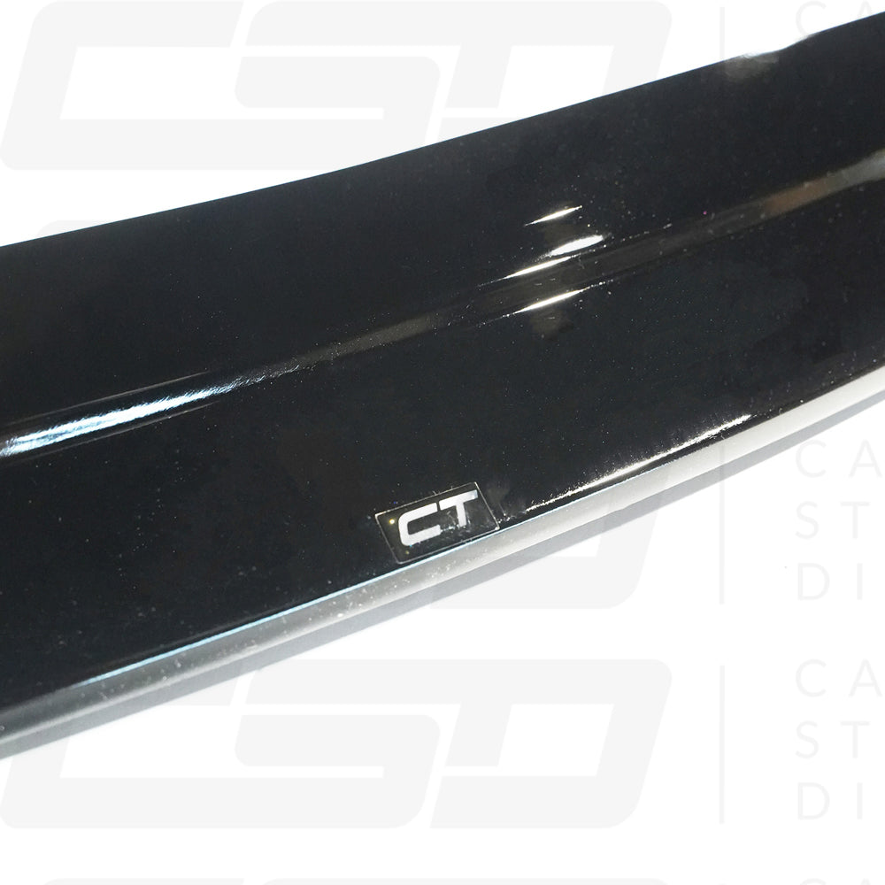 MERCEDES W206 C-CLASS GLOSS BLACK 3-PIECE SPLITTER (2021+)