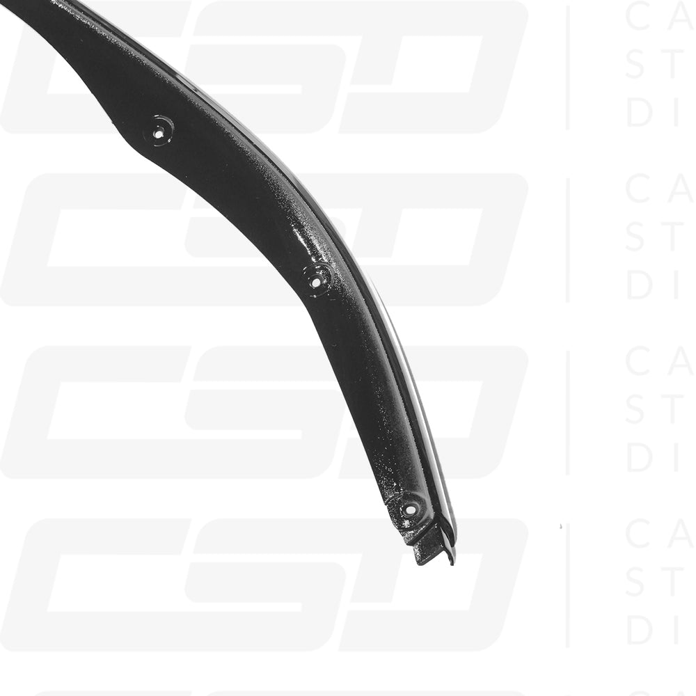 MERCEDES W205 C63 COUPE GLOSS BLACK SPLITTER (2015+)