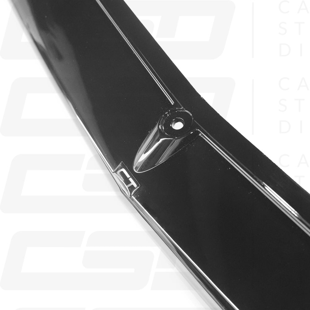 MERCEDES W205 C63 COUPE GLOSS BLACK SPLITTER (2015+)