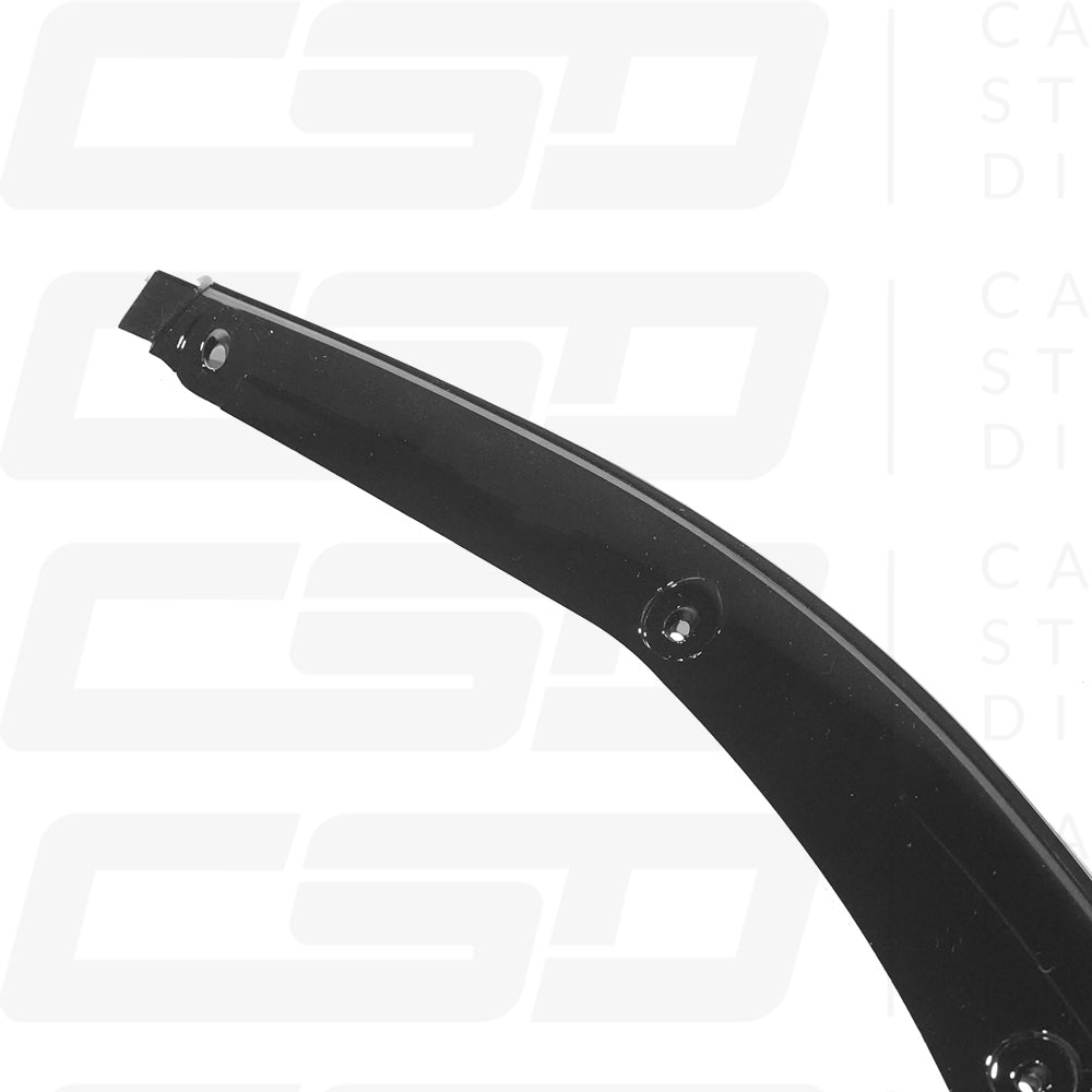 MERCEDES W205 C63 COUPE GLOSS BLACK SPLITTER (2015+)