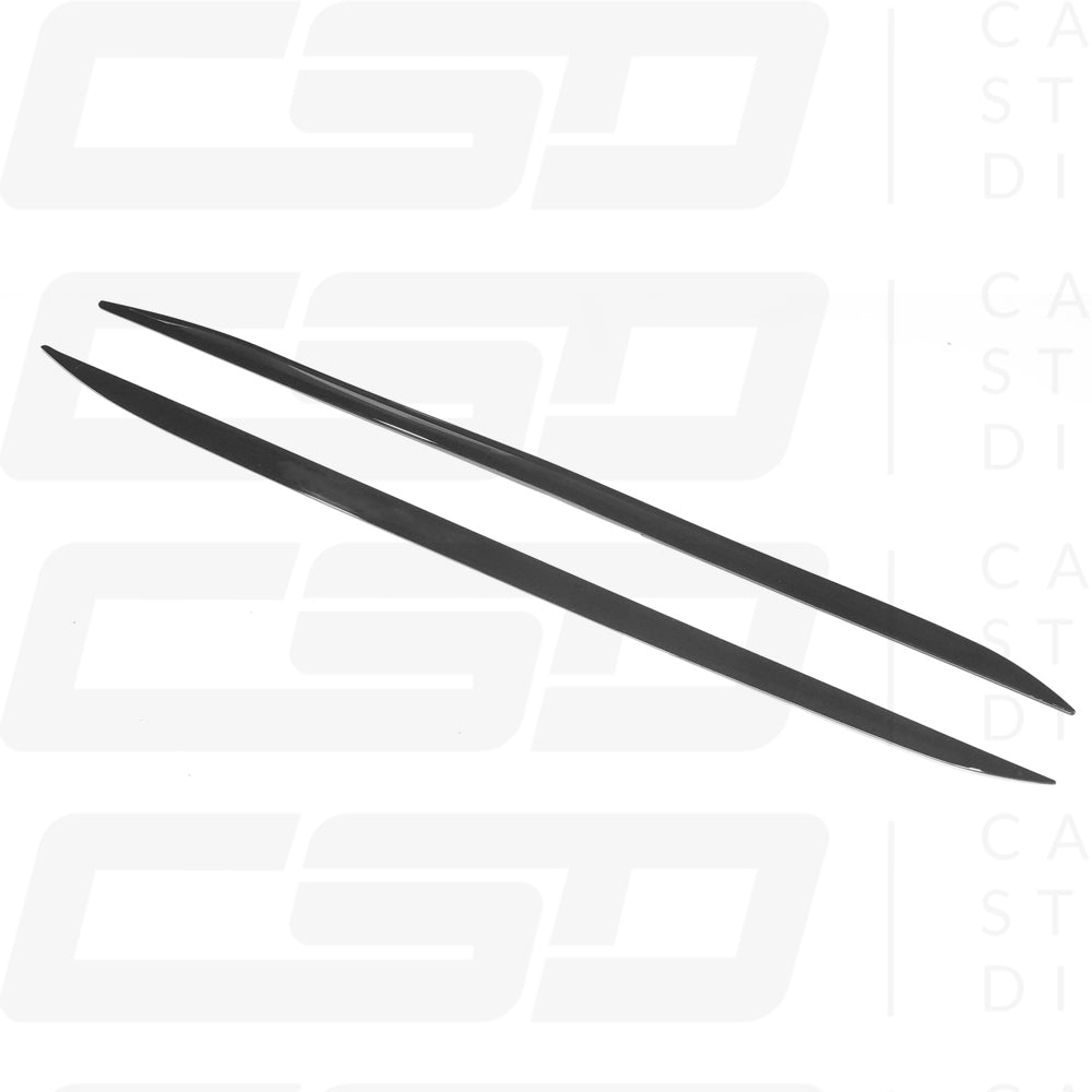 BMW G22 & G23 4 SERIES MP STYLE GLOSS BLACK SIDE SKIRTS (2020+)