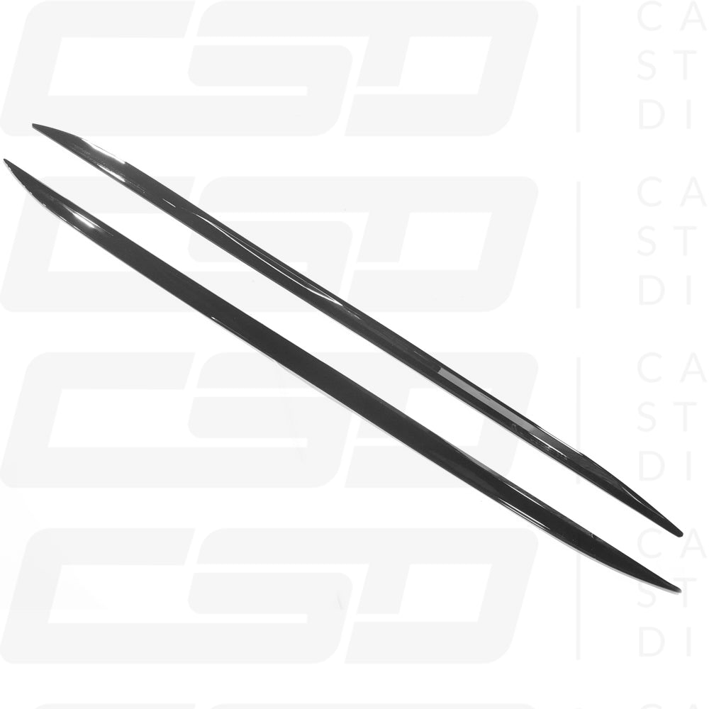 BMW G22 & G23 4 SERIES MP STYLE GLOSS BLACK SIDE SKIRTS (2020+)