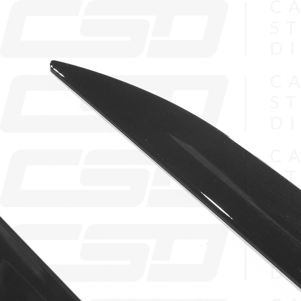 BMW G22 & G23 4 SERIES MP STYLE GLOSS BLACK SIDE SKIRTS (2020+)