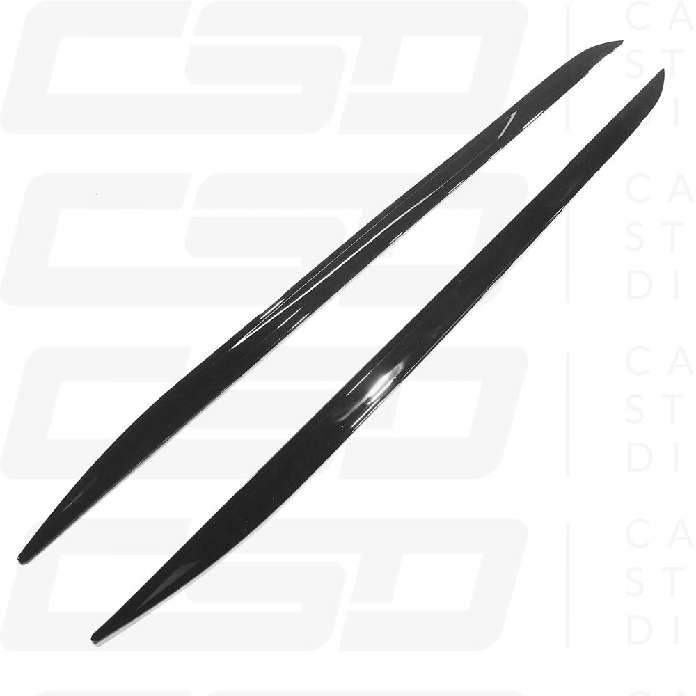 BMW G22 & G23 4 SERIES MP STYLE GLOSS BLACK SIDE SKIRTS (2020+)
