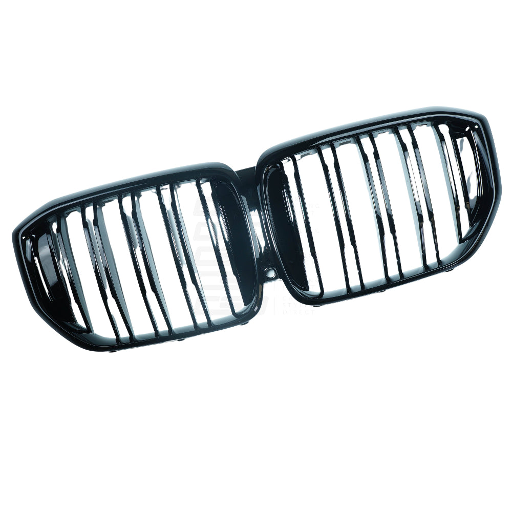 BMW G05 X5 LCI GLOSS BLACK DOUBLE SLAT GRILLE (2024+)