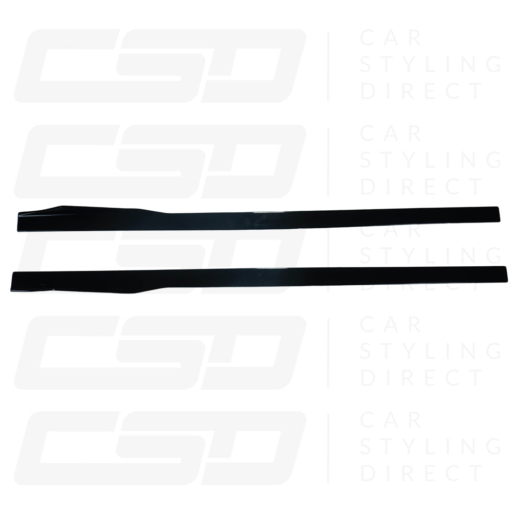 BMW 8 SERIES G14/G15 CONVERTIBLE/COUPE GLOSS BLACK SIDE SKIRTS (2018+)