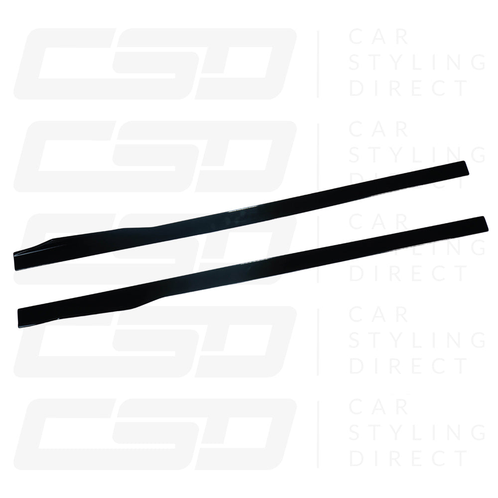 BMW 8 SERIES G14/G15 CONVERTIBLE/COUPE GLOSS BLACK SIDE SKIRTS (2018+)