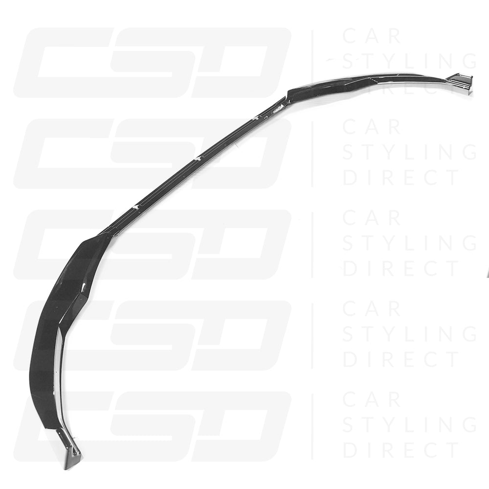 AUDI S3 & A3 8Y S-LINE GLOSS BLACK SPLITTER (2020+)