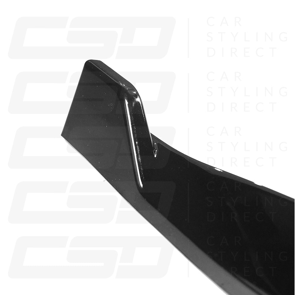 AUDI S3 & A3 8Y S-LINE GLOSS BLACK SPLITTER (2020+)