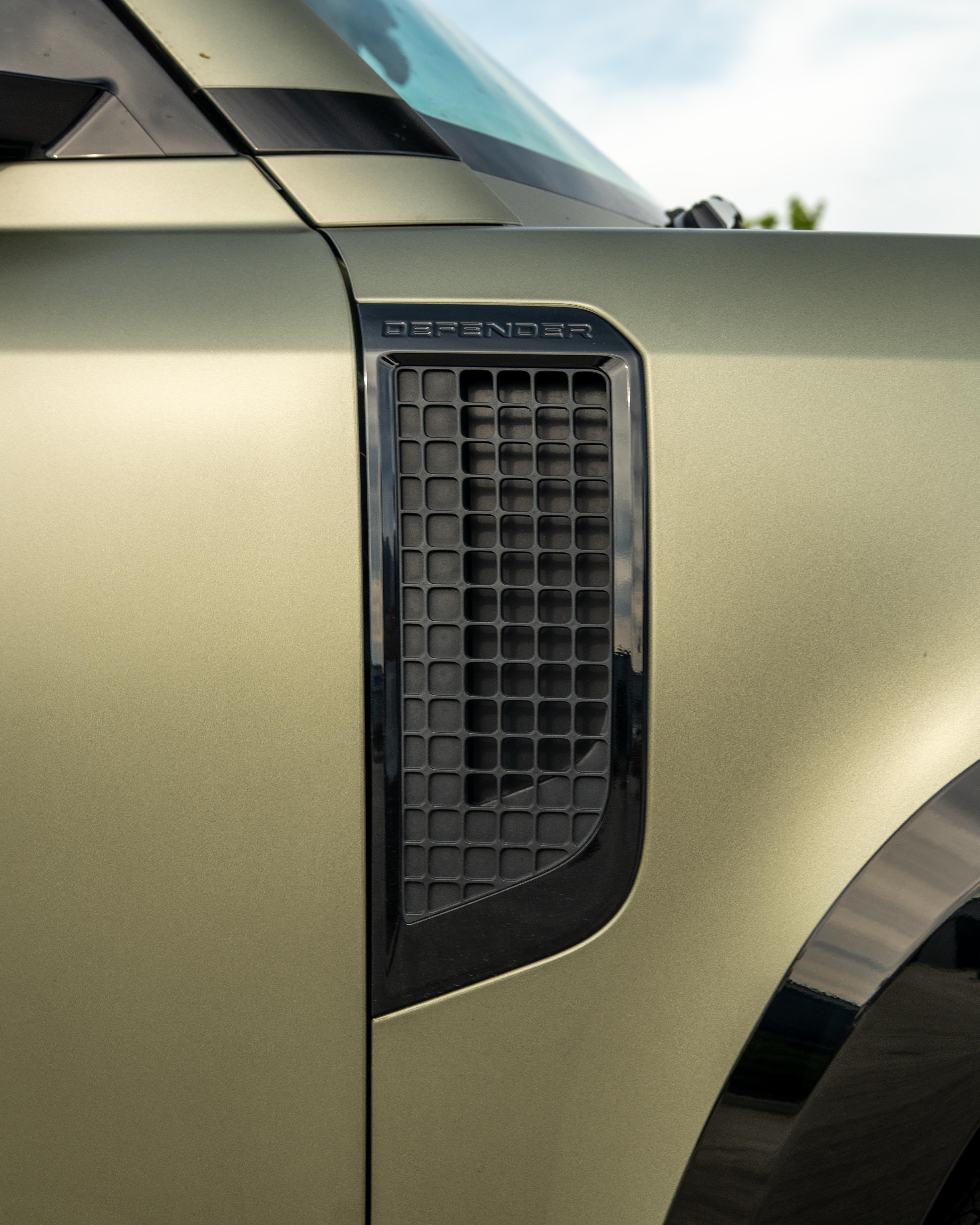 LAND ROVER DEFENDER L663 110 & 90 FRONT AND REAR GLOSS BLACK MIDDLE TRIM PACK (2020+)