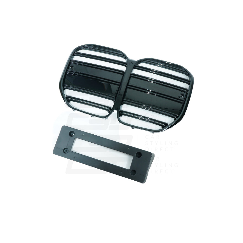 BMW 4 SERIES G22/G23 GLOSS BLACK GRILLE GT STYLE (2020+)