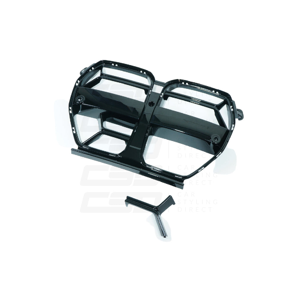 BMW M3 & M4 G80/G81/G82/G83 GLOSS BLACK GRILLE CSL STYLE