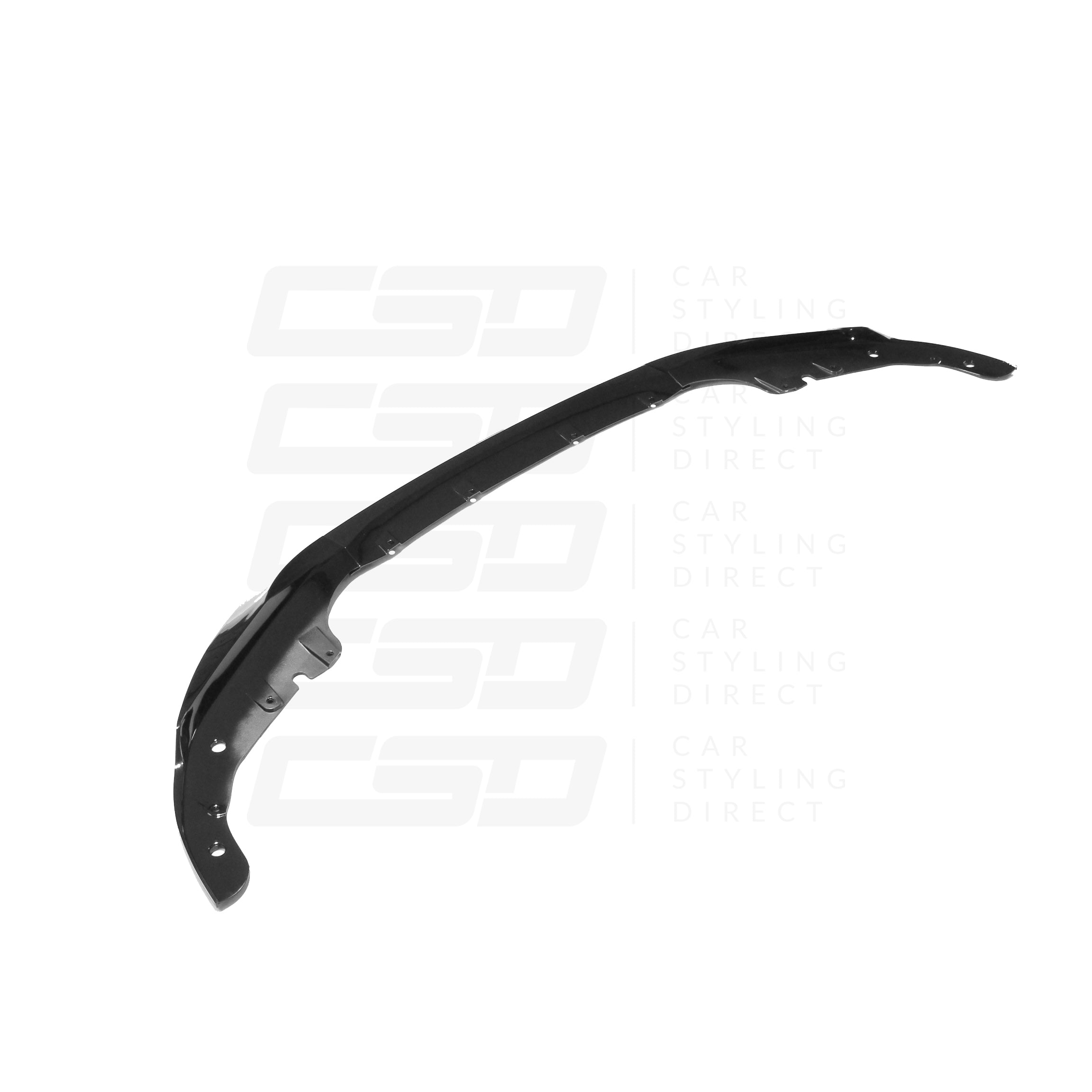 BMW G22 & G23 4 SERIES MP STYLE GLOSS BLACK SPLITTER (2020+)