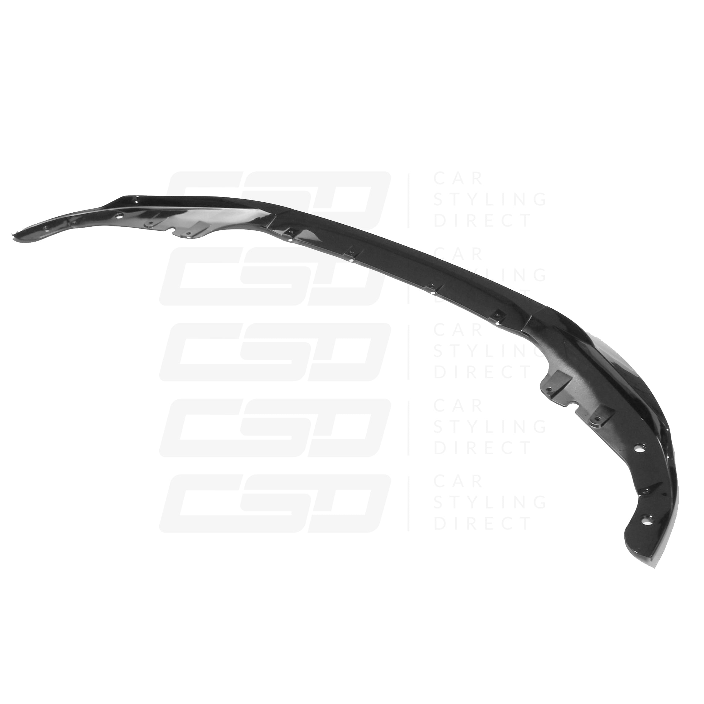 BMW G22 & G23 4 SERIES MP STYLE GLOSS BLACK SPLITTER (2020+)