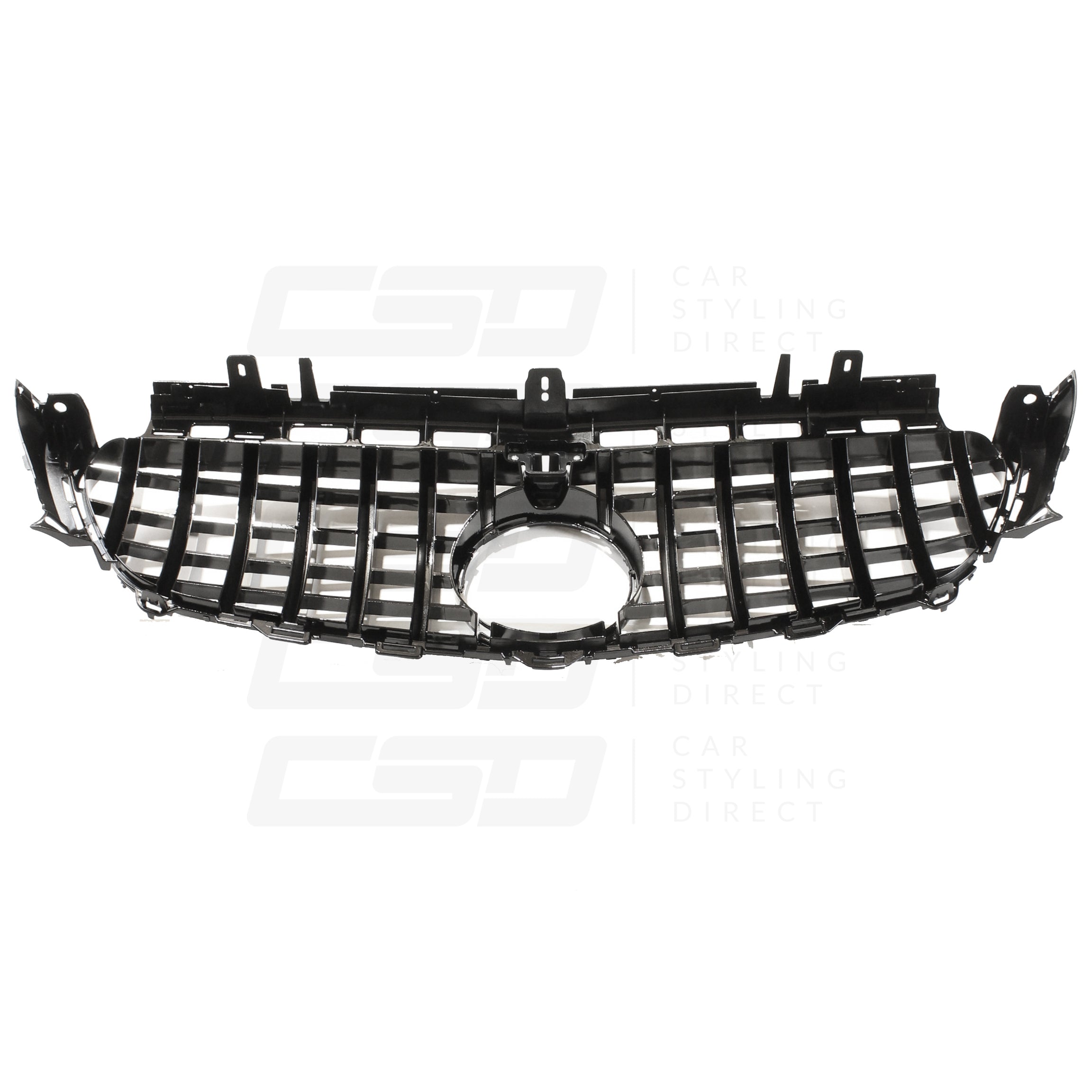 MERCEDES W213 & C238 E-CLASS GLOSS BLACK PANAMERICA GRILLE (2017-2020)