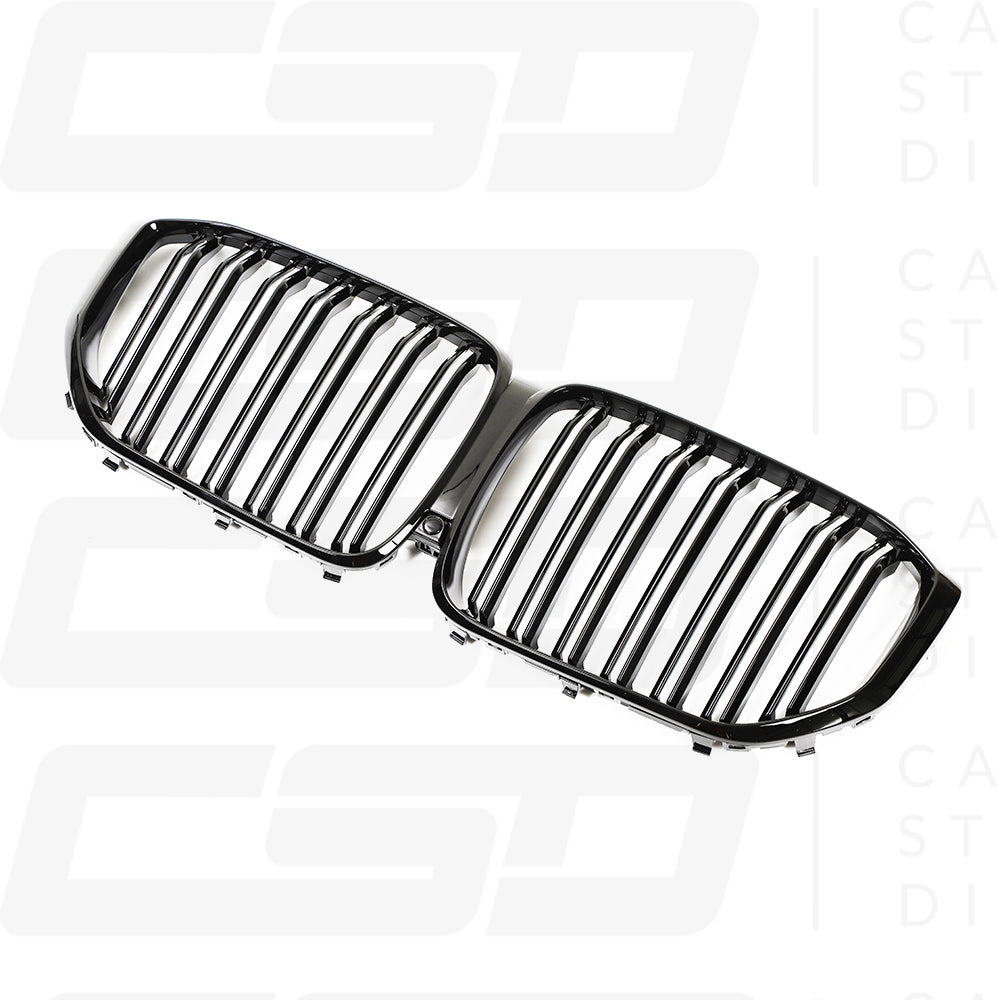 BMW G05 X5 DOUBLE SLAT BLACK GRILLES (2018+)