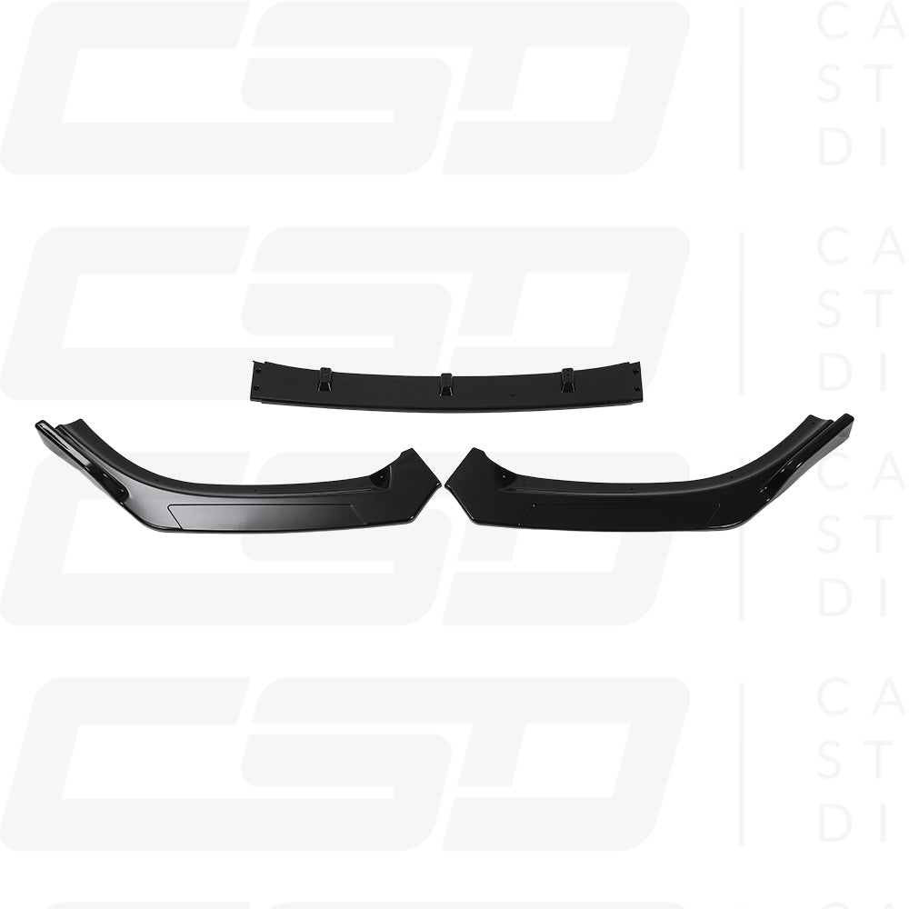 MK6 R20 VOLKSWAGEN GOLF GLOSS BLACK SPLITTER (2009-2013)