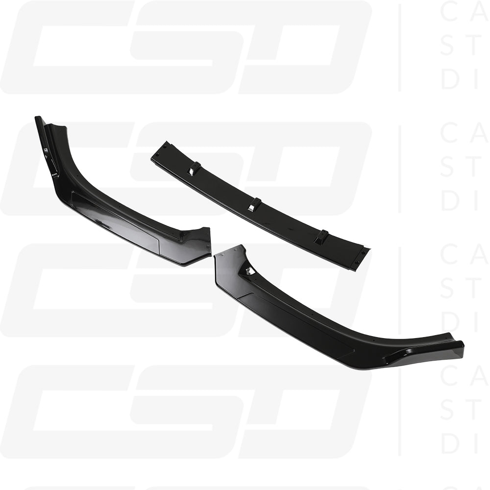 MK6 R20 VOLKSWAGEN GOLF GLOSS BLACK SPLITTER (2009-2013)
