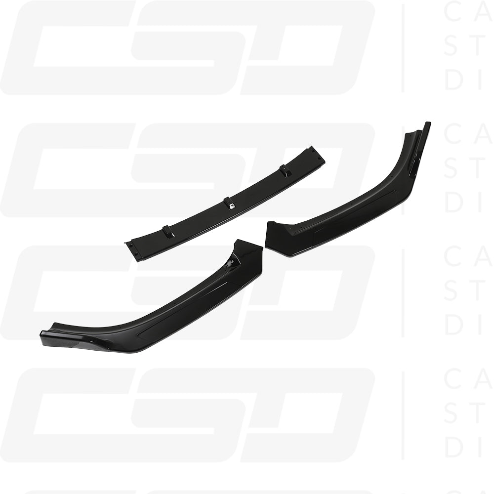 MK6 R20 VOLKSWAGEN GOLF GLOSS BLACK SPLITTER (2009-2013)