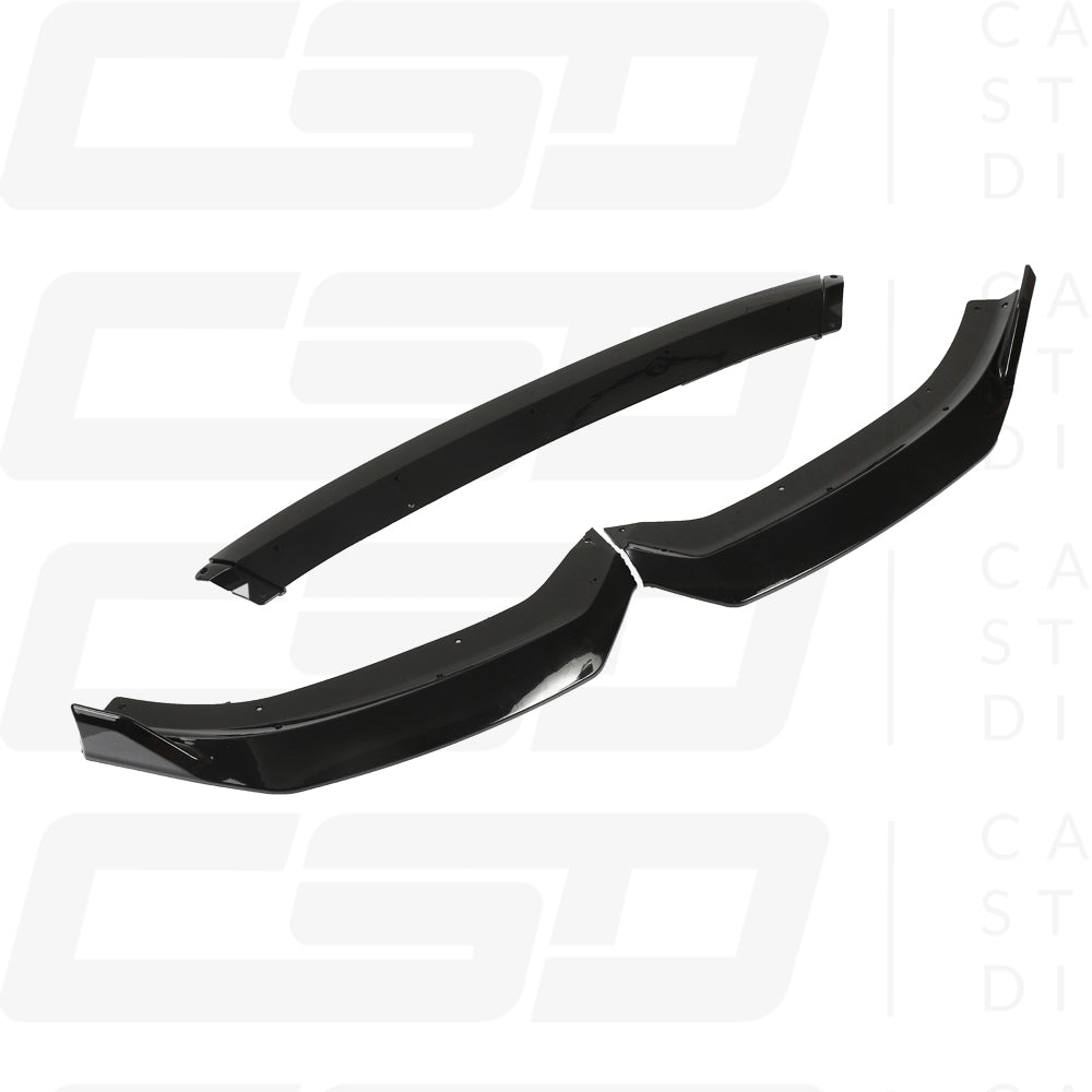 AUDI A3 S-LINE & S3 8V FACELIFT GLOSS BLACK SPLITTER V2 (2017-2020)