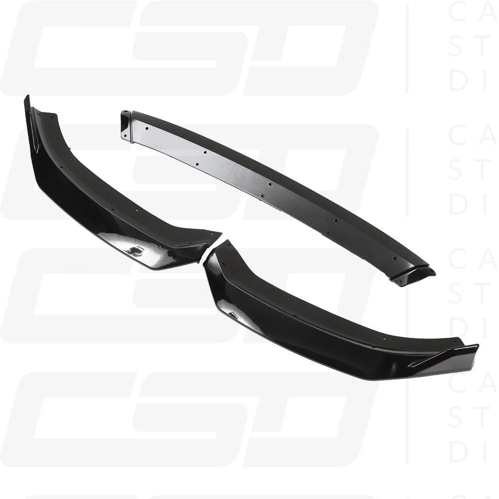 AUDI A3 S-LINE & S3 8V FACELIFT GLOSS BLACK SPLITTER V2 (2017-2020)