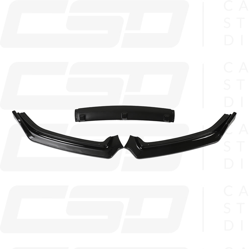 MK5 VOLKSWAGEN POLO FACELIFT GLOSS BLACK SPLITTER (2014-2017)