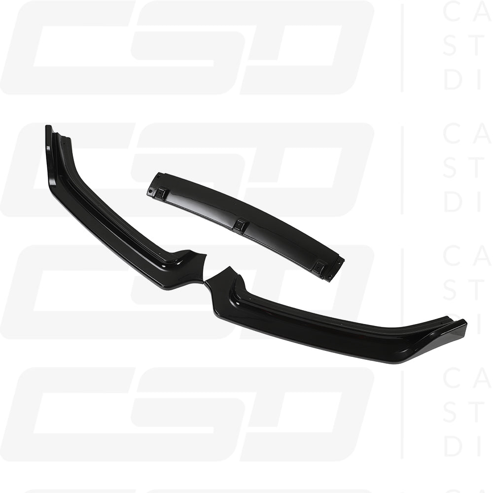 MK5 VOLKSWAGEN POLO FACELIFT GLOSS BLACK SPLITTER (2014-2017)