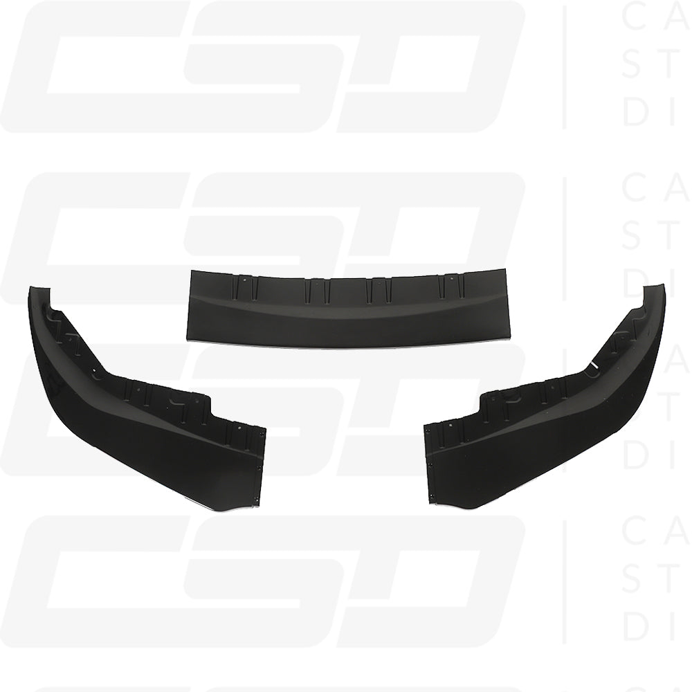 BMW G20 & G21 3 SERIES V2 GLOSS BLACK SPLITTER (2018-2021)