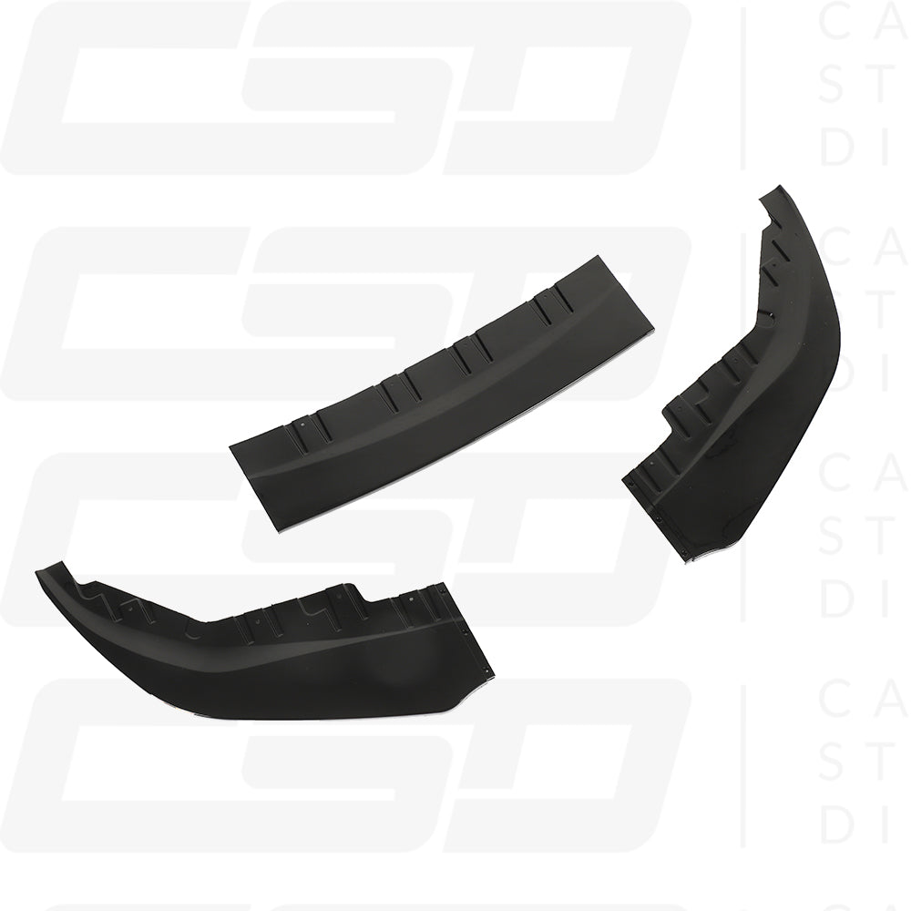 BMW G20 & G21 3 SERIES V2 GLOSS BLACK SPLITTER (2018-2021)