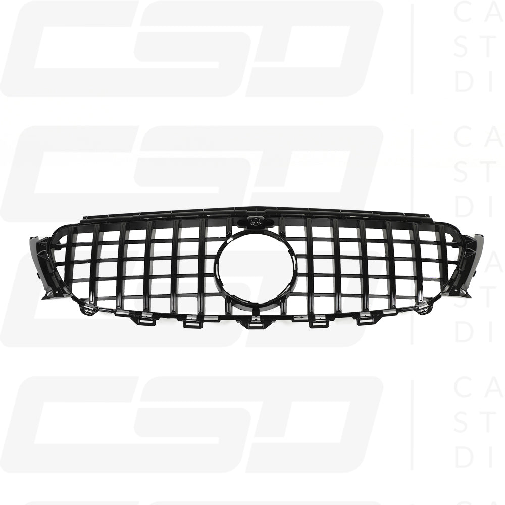 MERCEDES W213 & C238 E-CLASS GLOSS BLACK PANAMERICA GRILLE (2020-2024)