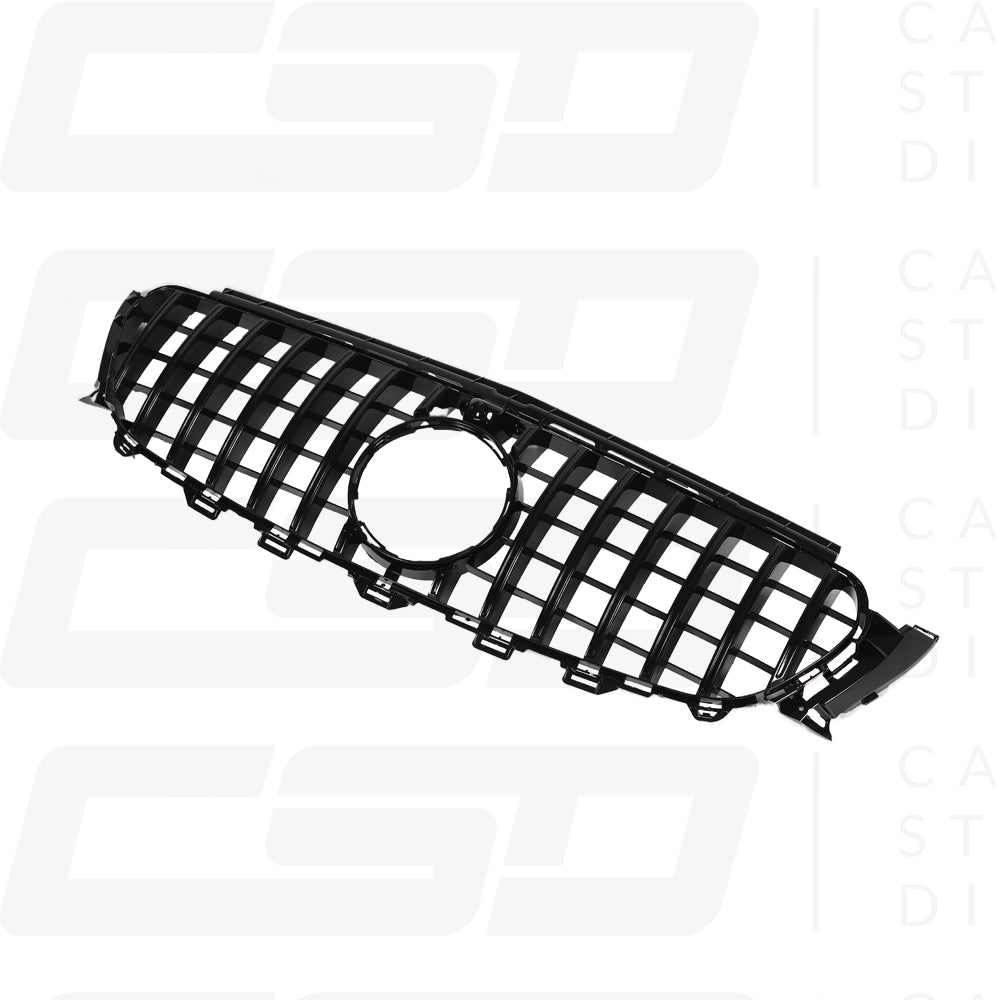 MERCEDES W213 & C238 E-CLASS GLOSS BLACK PANAMERICA GRILLE (2020-2024)