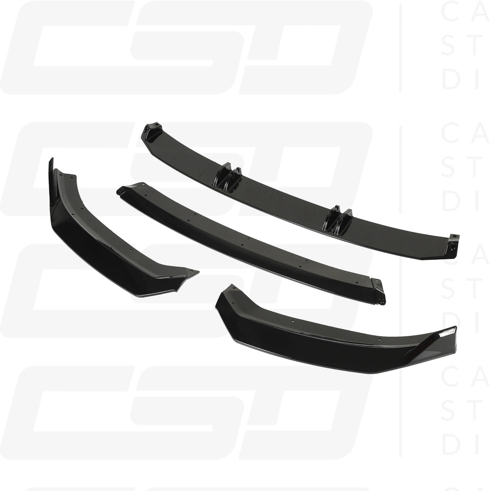 AUDI A3 S-LINE & S3 8V FACELIFT GLOSS BLACK SPLITTER V3 (2017-2020)