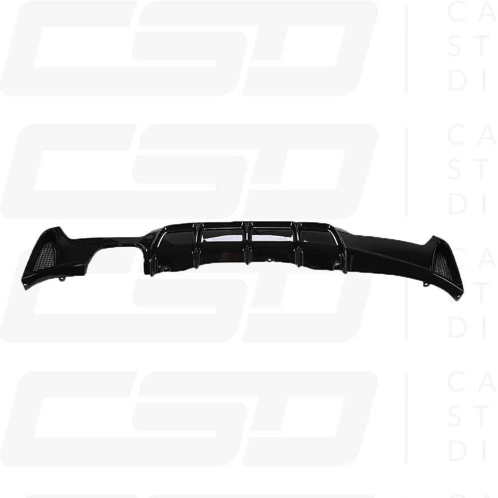 BMW F32/F33 & F36 4 SERIES GLOSS BLACK TWIN LEFT EXHAUST DIFFUSER (2013-2020)