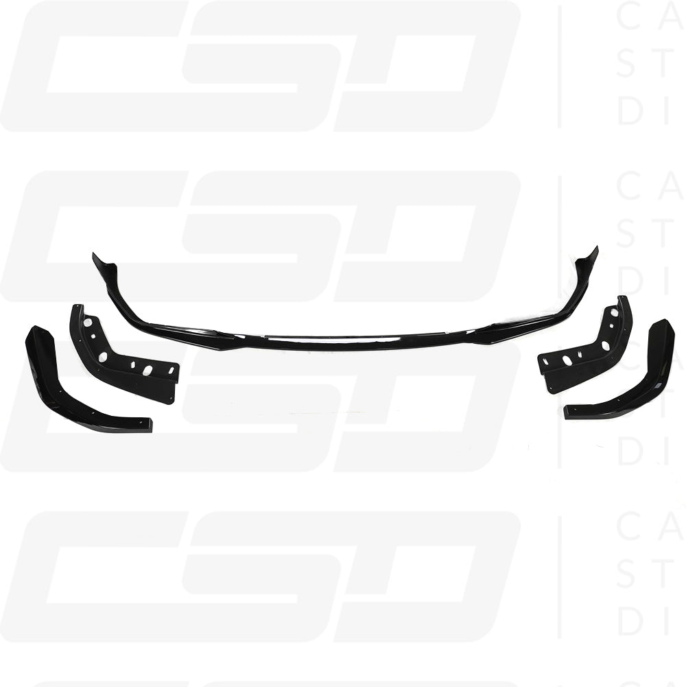 BMW G20 & G21 3 SERIES MP STYLE GLOSS BLACK SPLITTER (2018-2020)