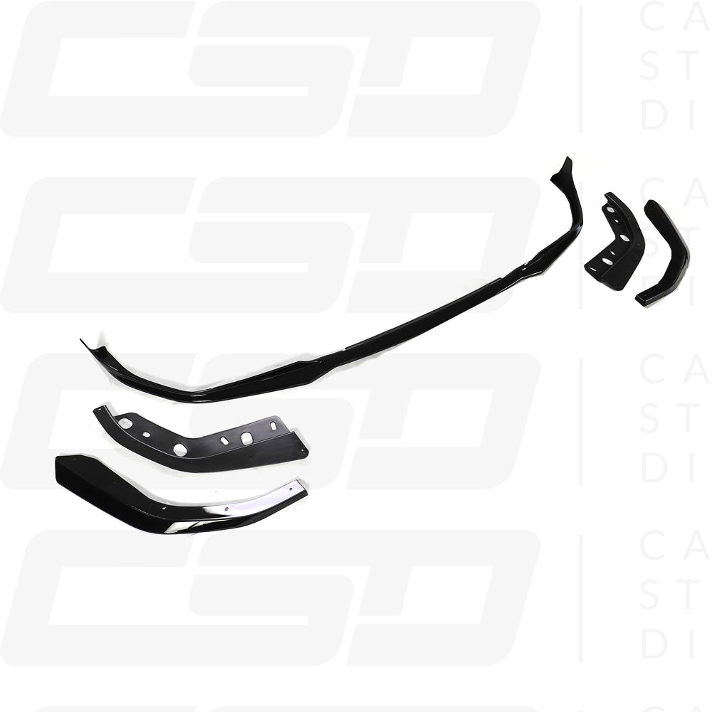 BMW G20 & G21 3 SERIES MP STYLE GLOSS BLACK SPLITTER (2018-2020)