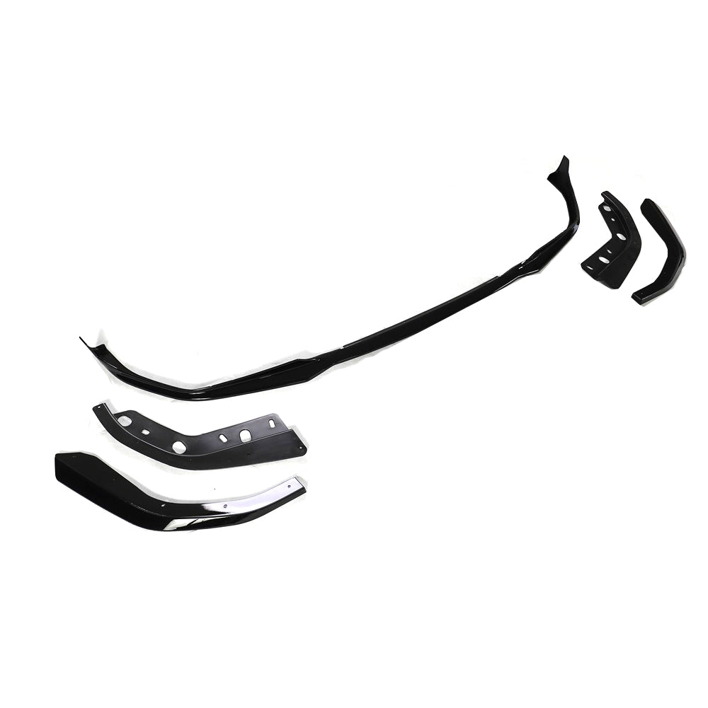 BMW G20 & G21 3 SERIES MP STYLE GLOSS BLACK SPLITTER (2018-2020)