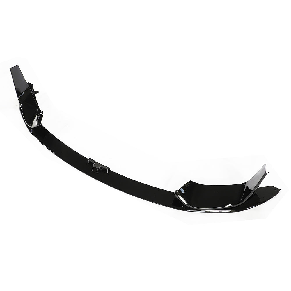 BMW F80 M3 & F82/F83 M4 MP STYLE GLOSS BLACK SPLITTER (2014-2021)