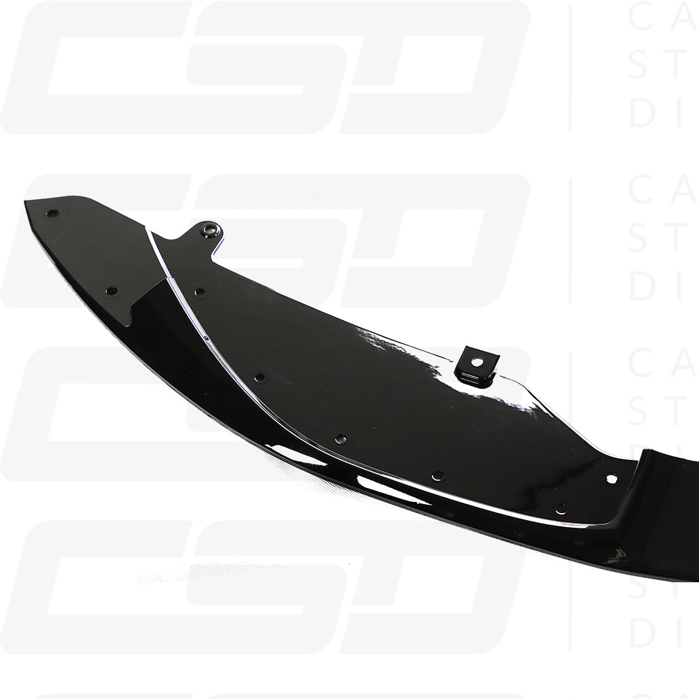 BMW F80 M3 & F82/F83 M4 MP STYLE GLOSS BLACK SPLITTER (2014-2021)