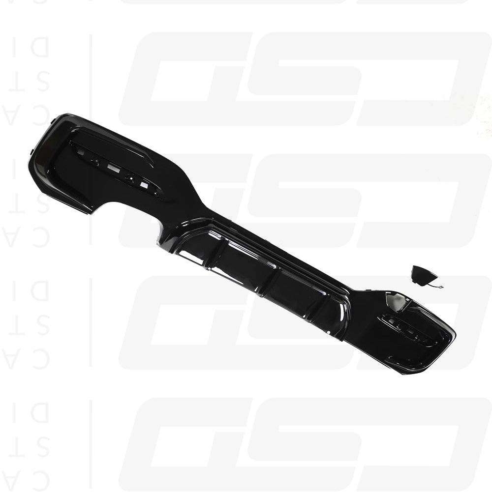 BMW F20 & F21 1 SERIES LCI TWIN LEFT GLOSS BLACK DIFFUSER (2015-2020)
